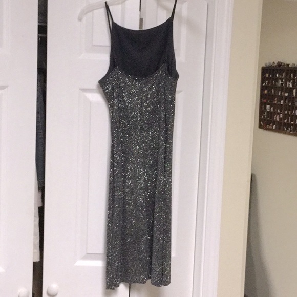 Black Sparkle Cocktail Dress - Picture 2 of 3